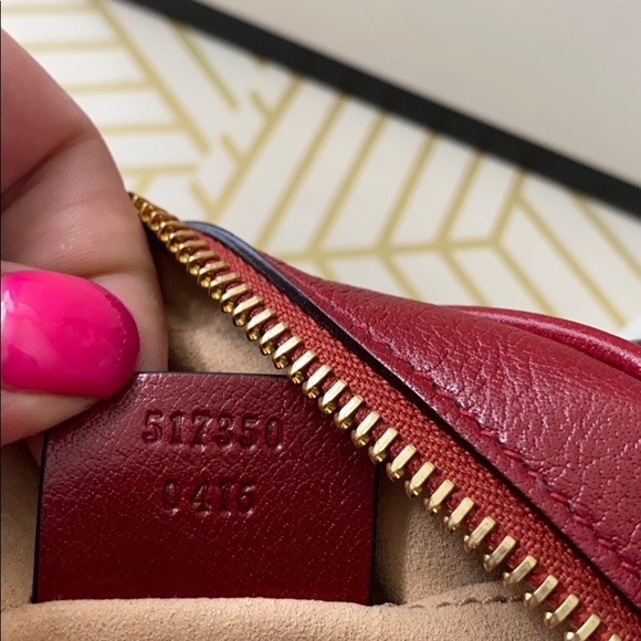 GUCCI Suede Calfskin Web Mini Ophidia w Box Duster - Picture 12 of 16